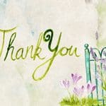 Thank you illustration